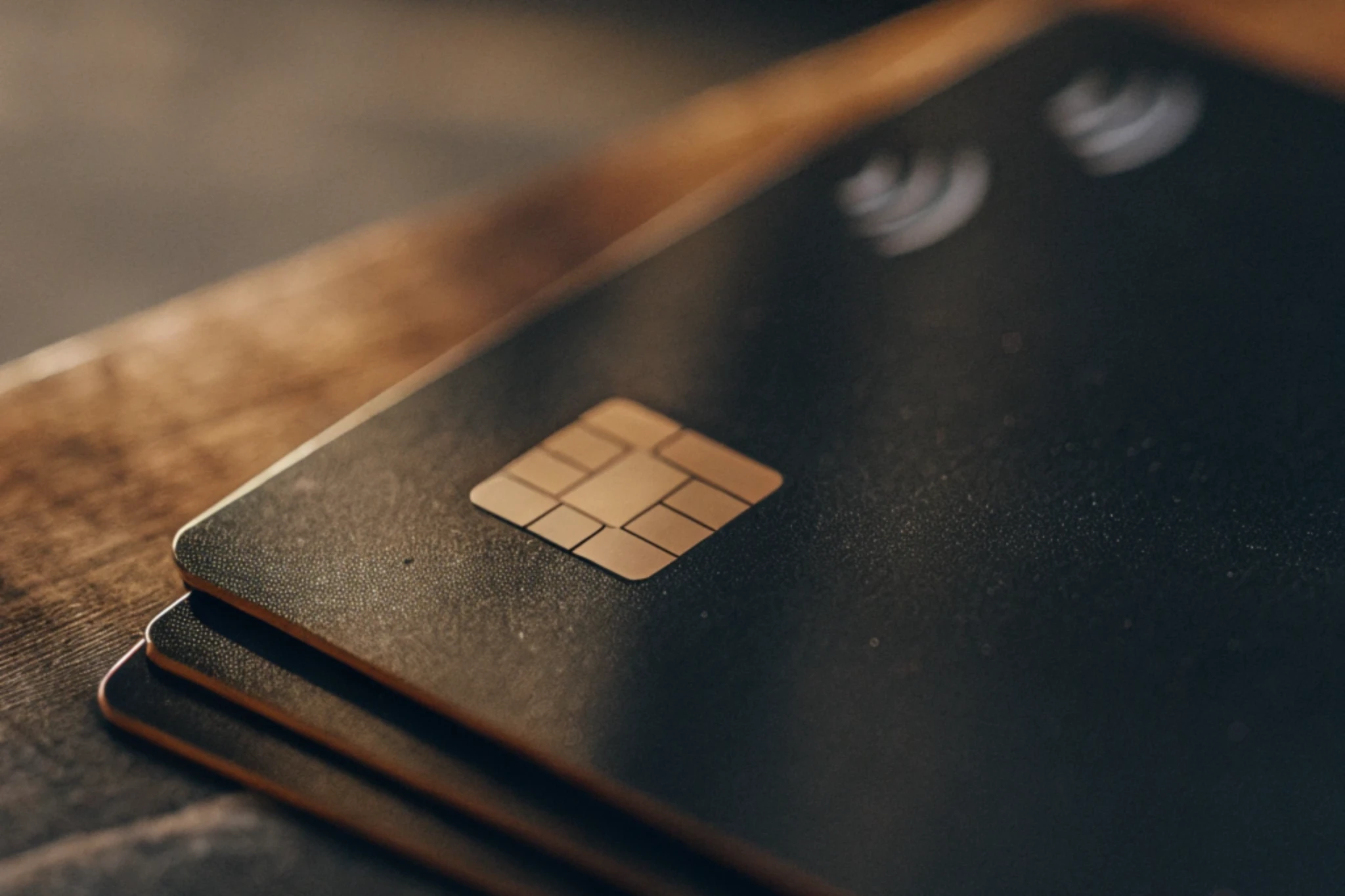 Entrepreneur reviewing business credit options